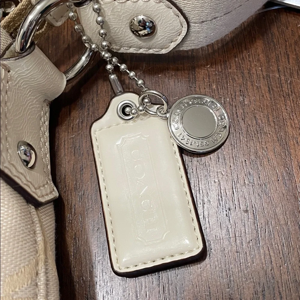 Coach Signiture hobo crossbody or shoulder bag and wallet